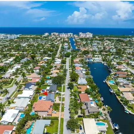 Amazing Home W Heated Pool 8 Mins To The Beach Lighthouse Point Exterior photo